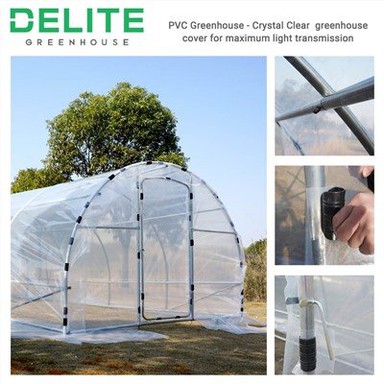 Skleníková sada PVC prodlužuje vegetační období