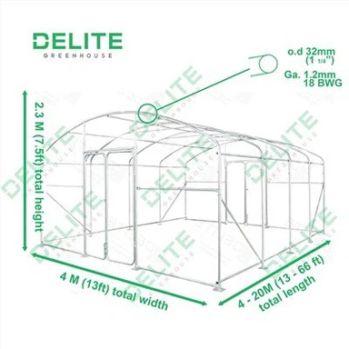 Procházka v polytunnels Steel Frame Kit